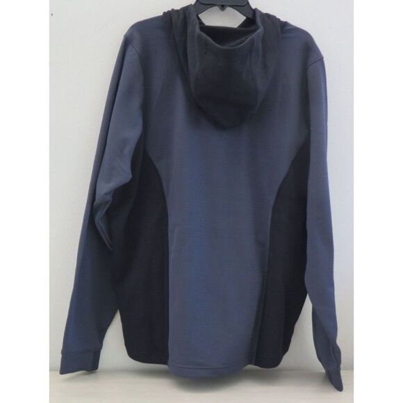 Under Armour 1359356 001 Men's Sz XL Black Dynasty Fleece Hoodie Pullover - Picture 2 of 4